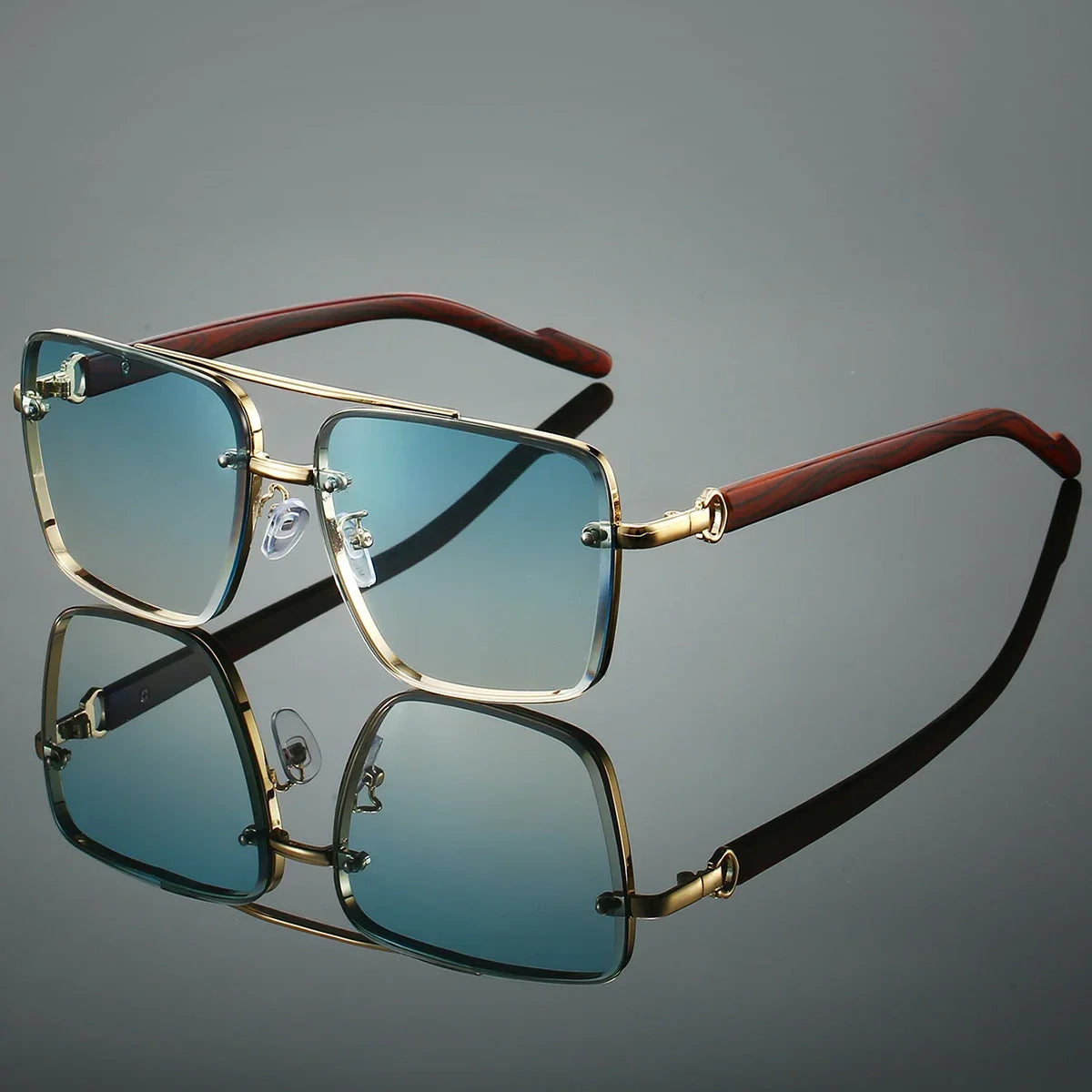 Lennox Goldwood Aviator Sunglasses