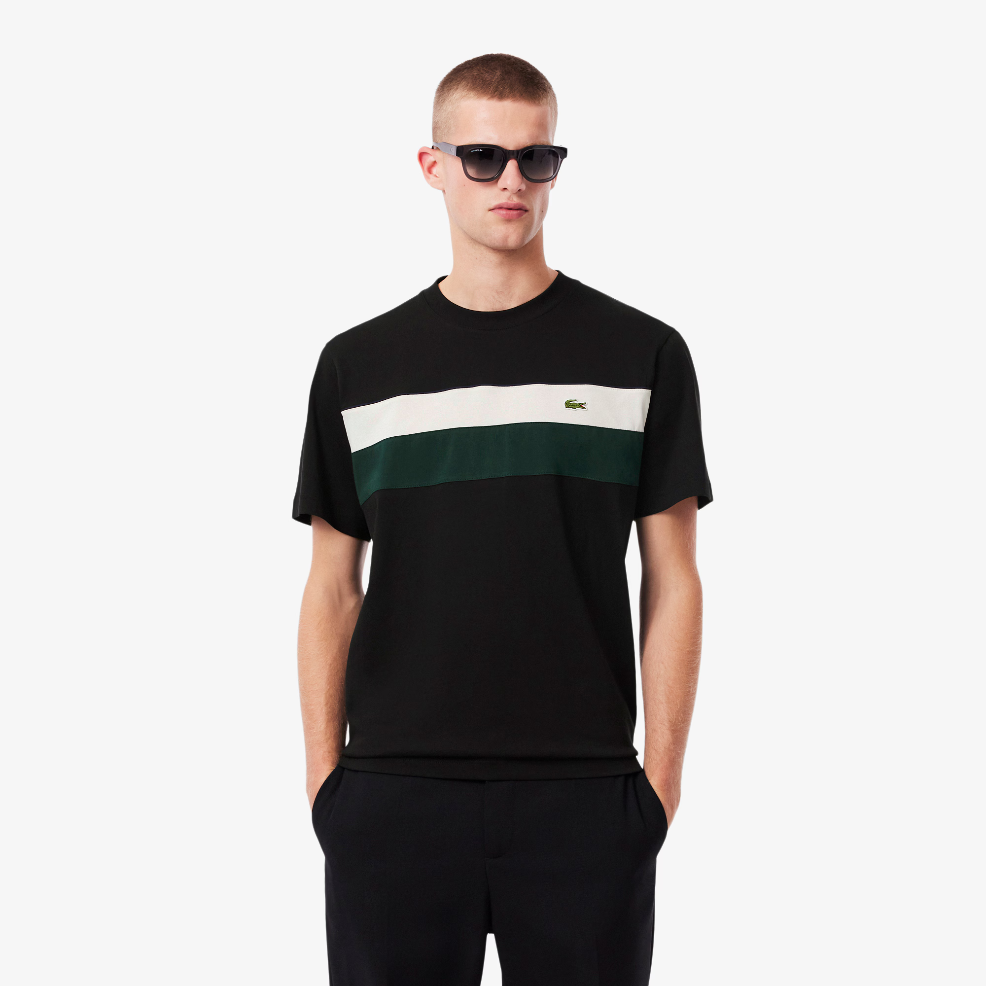 Men’s 3-Pack Cotton T-Shirts – Colour-Block Classic Fit