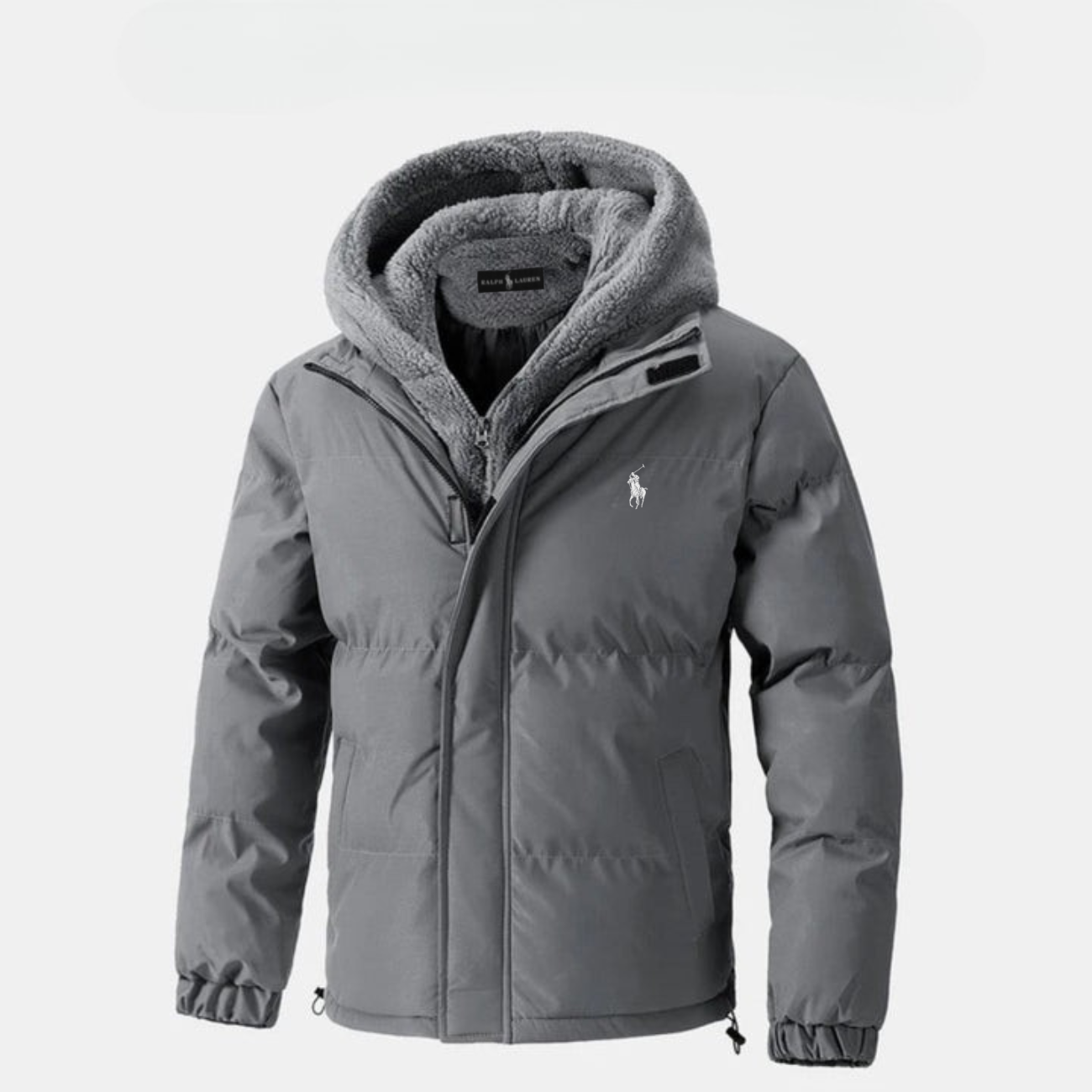 Padded Winter Jacket with Fleece Hood || CLEARANCE SALE