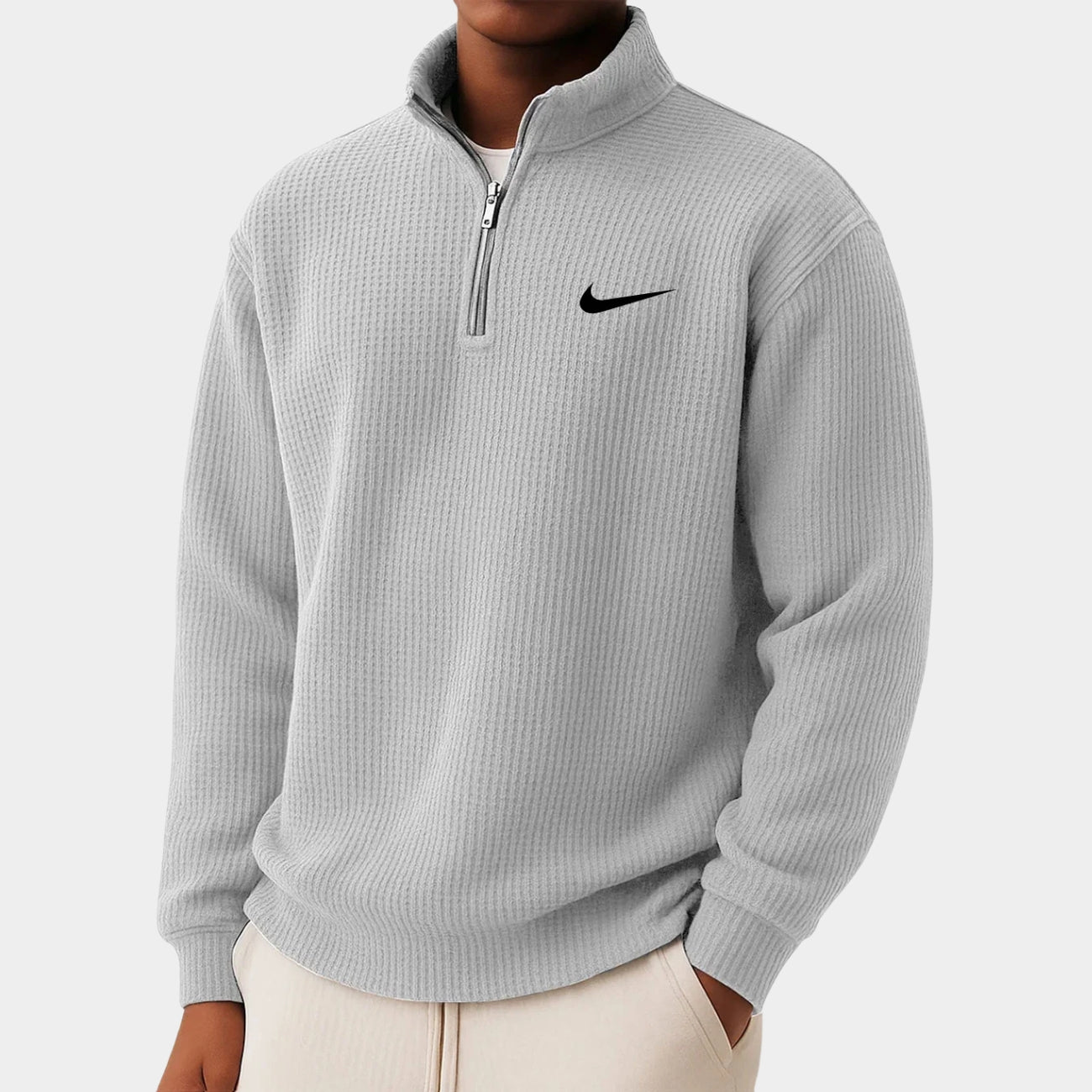 Comfortable Half-Zip Sweater - CLEARANCE SALE