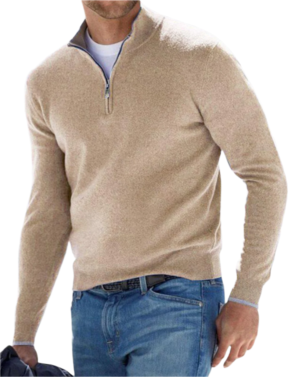Elegant Zip Sweater