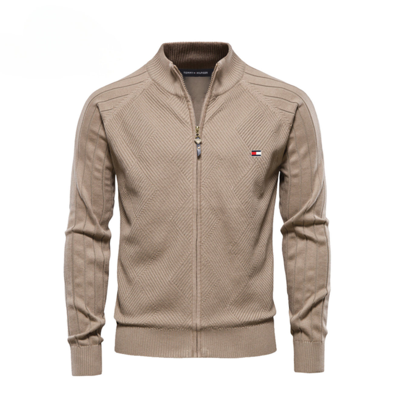 Men's Textured Zip Sweatshirt || CLEARANCE SALE