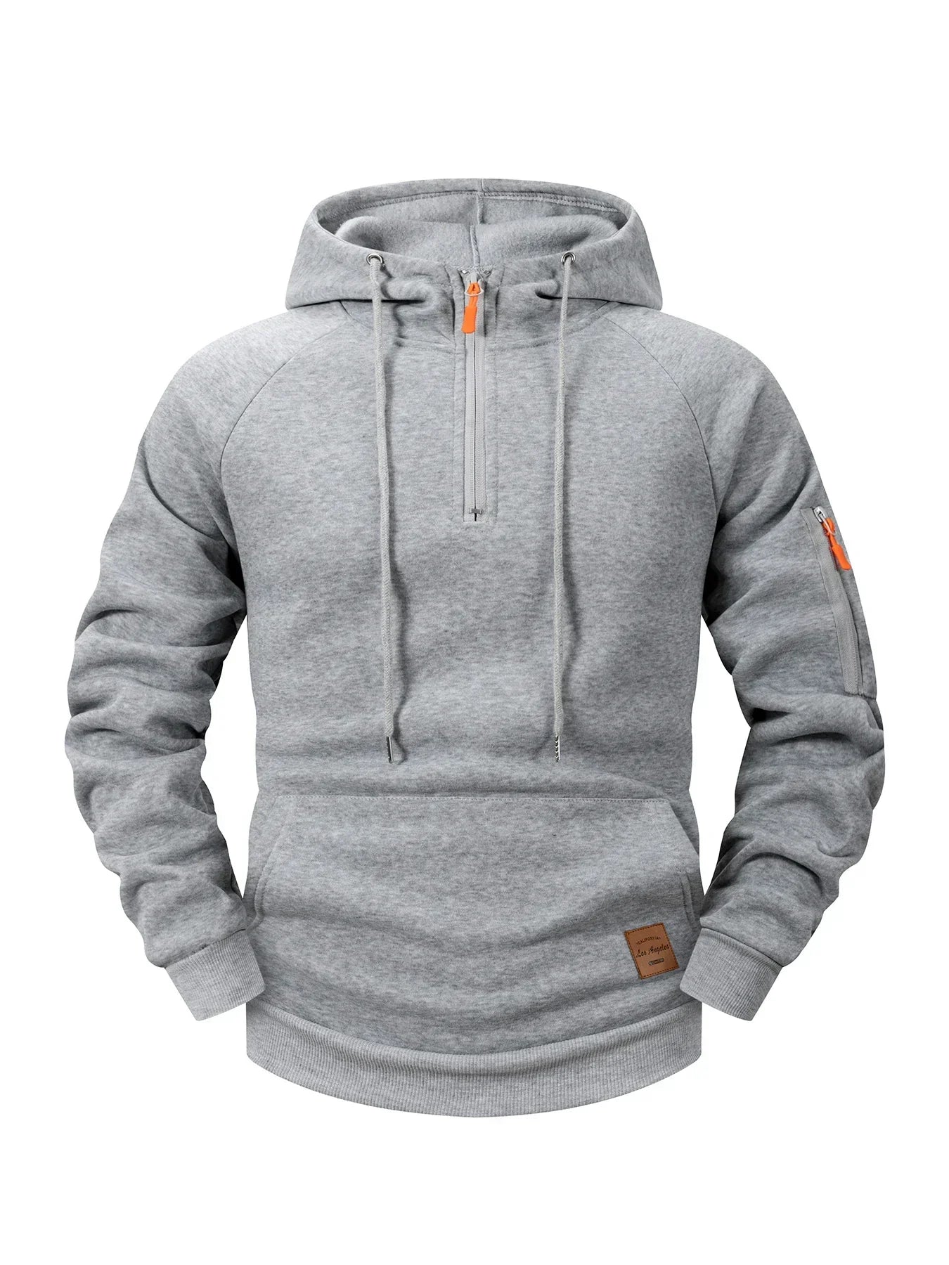 Elegant Hooded Coat for Men