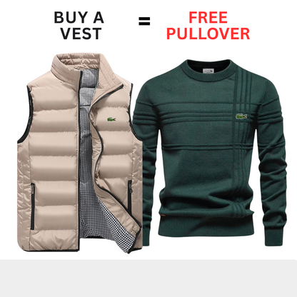 CASUAL VEST + FREE SWEATER || LIMITED OFFER