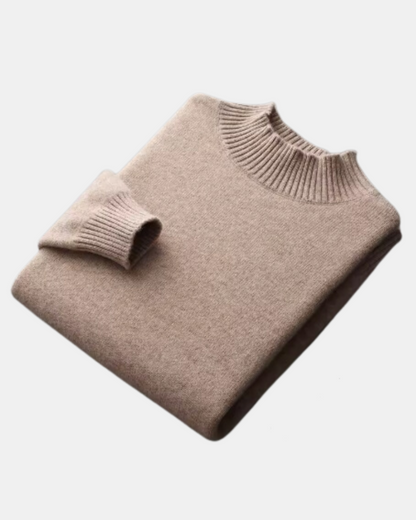Mercurius High Neck Jumper in Wool