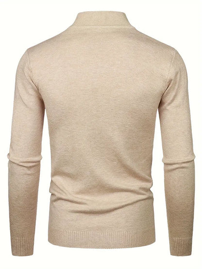 Elegant High Neck Sweater