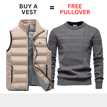 CASUAL VEST + FREE SWEATER || LIMITED OFFER