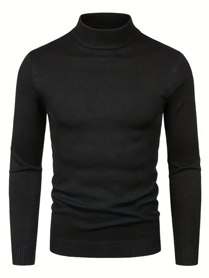 Elegant High Neck Sweater
