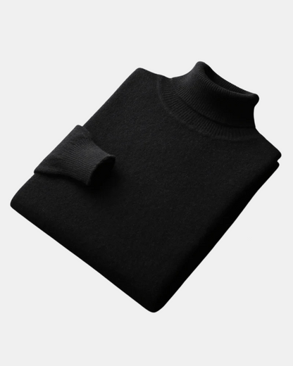 Mars Cashmere Turtleneck Sweater