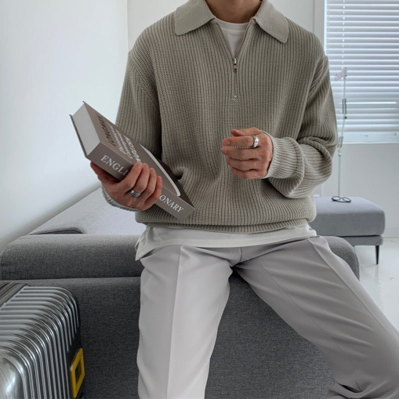 Monaco Zip Sweater