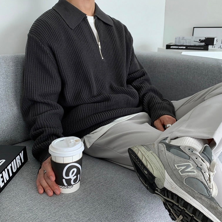 Monaco Zip Sweater