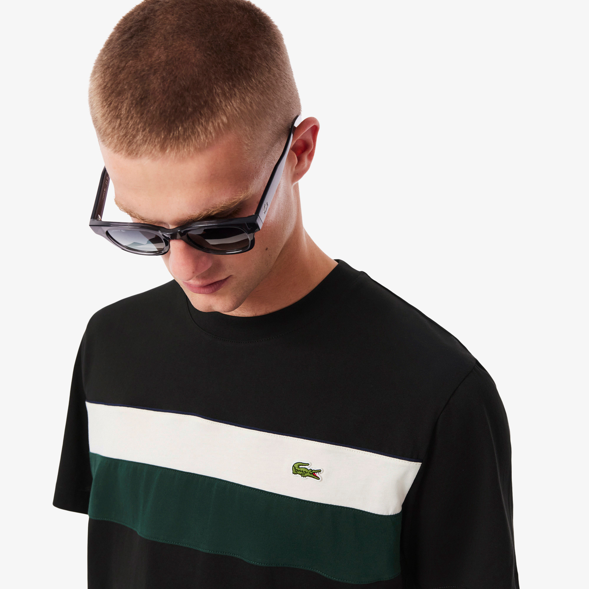 Men’s 3-Pack Cotton T-Shirts – Colour-Block Classic Fit
