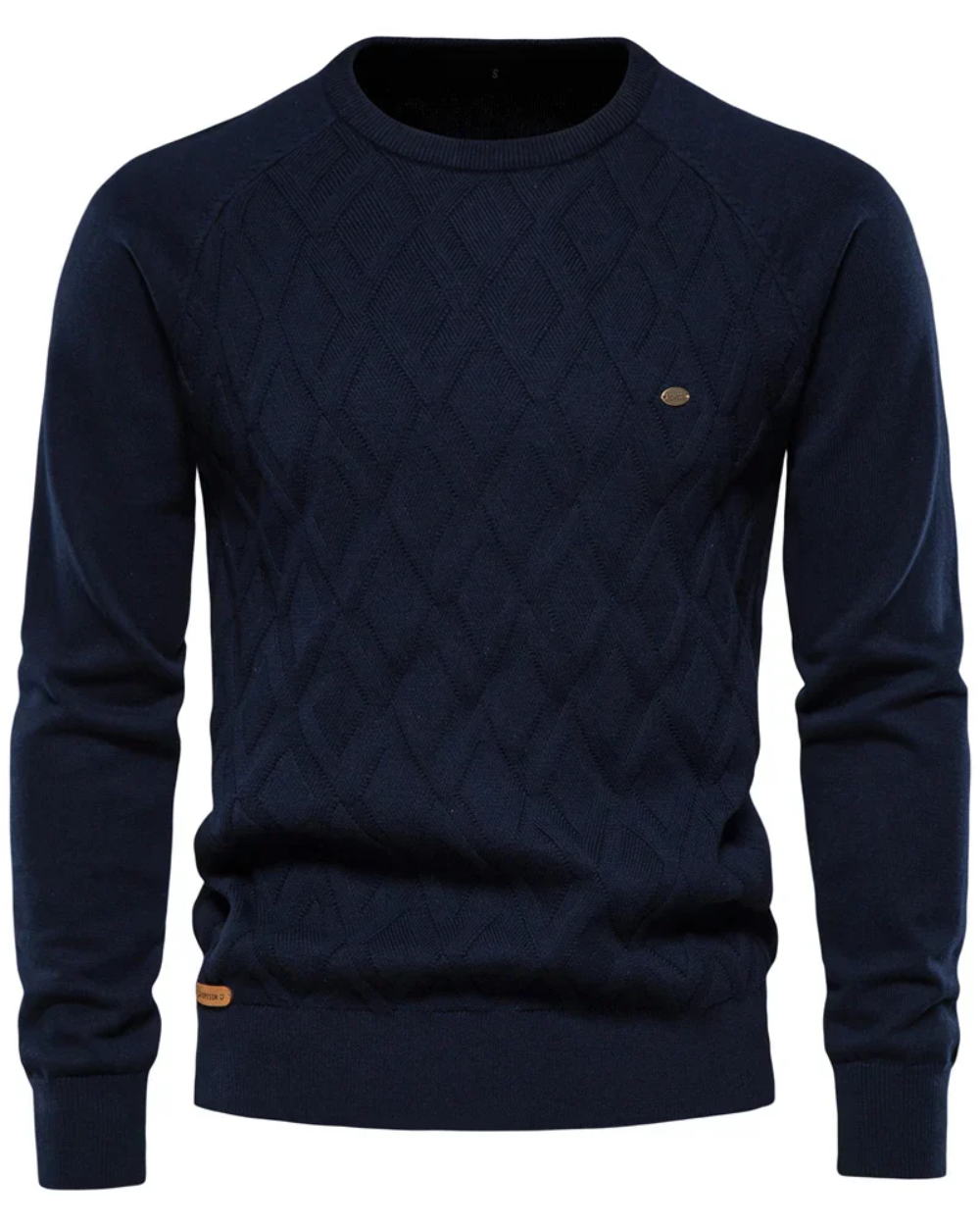 Men's Checkered Design Sweater V2