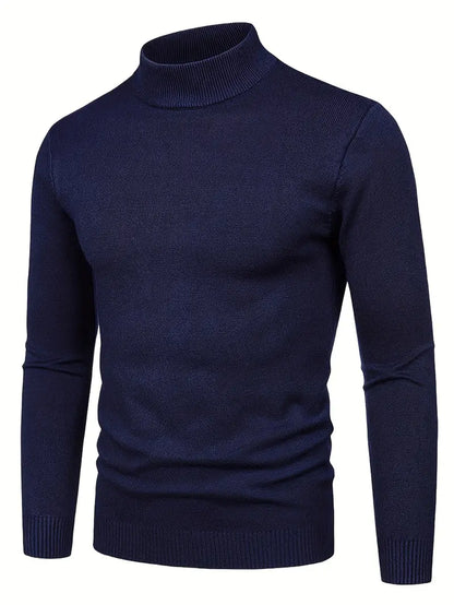 Elegant High Neck Sweater