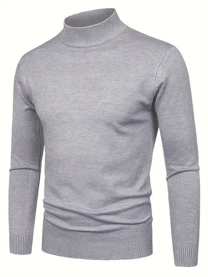 Elegant High Neck Sweater