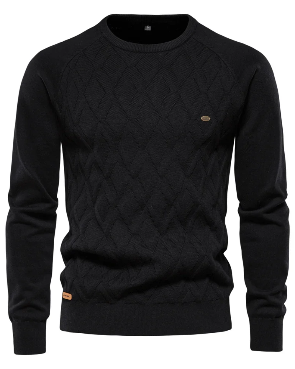 Men's Checkered Design Sweater V2