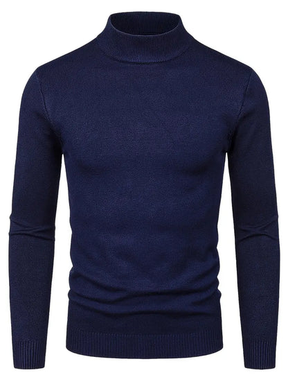 Elegant High Neck Sweater