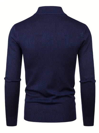 Elegant High Neck Sweater