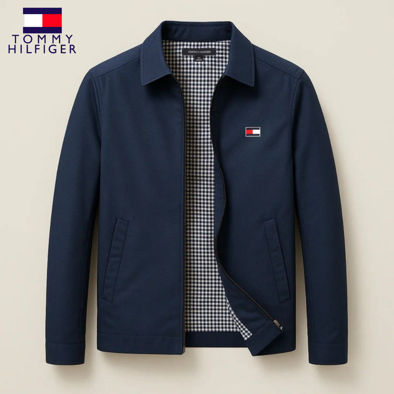 Elegant Jacket with Zip - CLEARANCE SALE