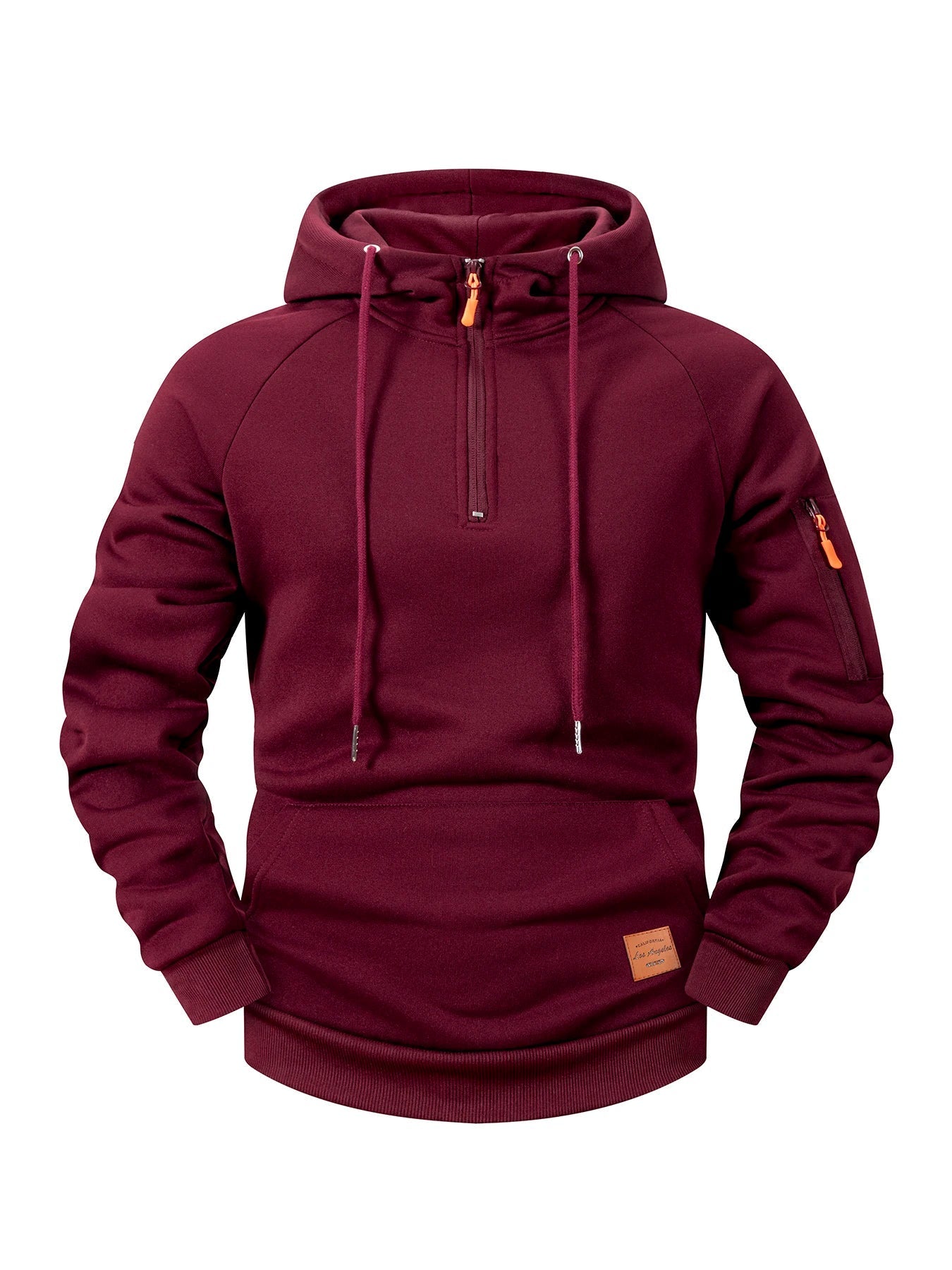 Elegant Hooded Coat for Men