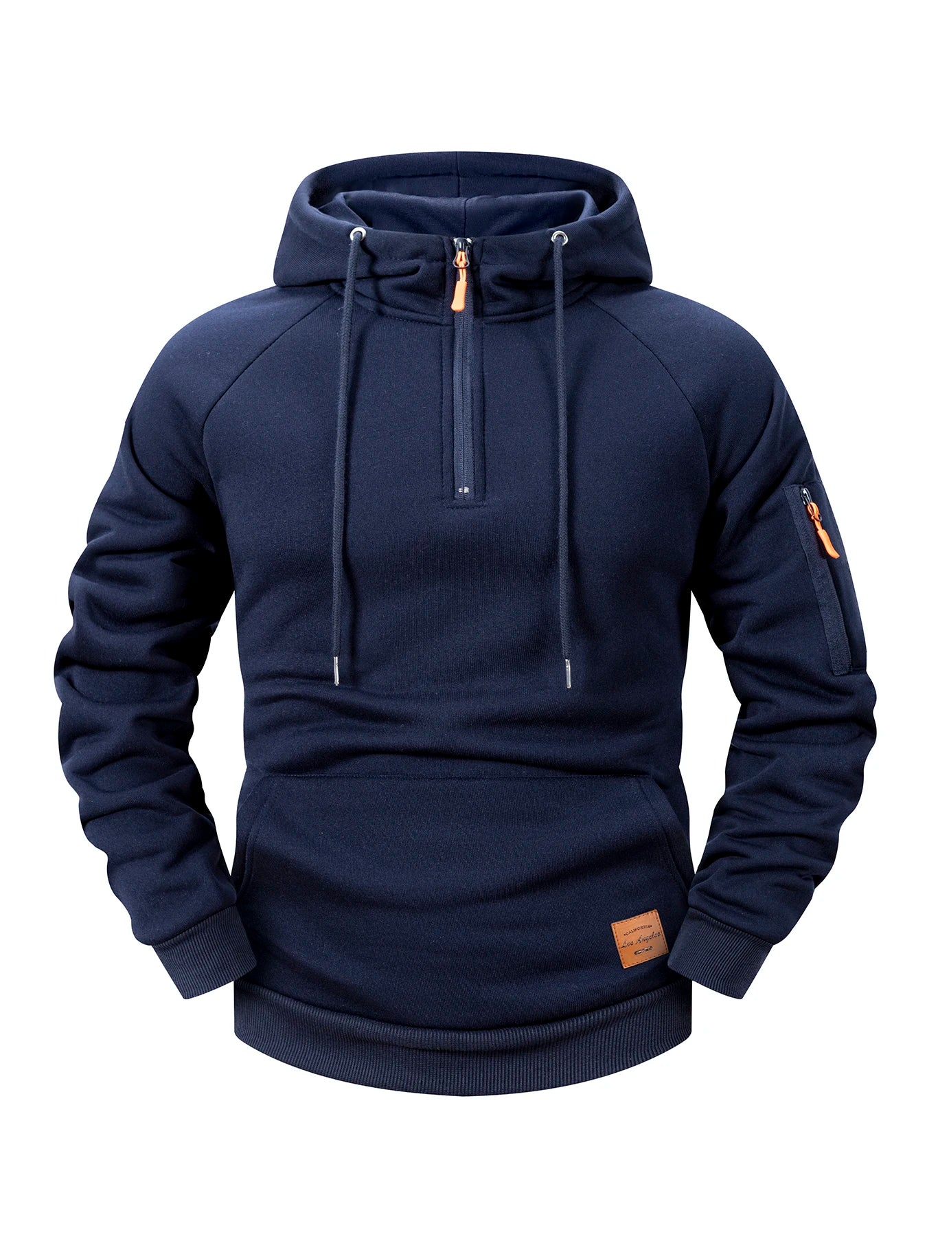 Elegant Hooded Coat for Men