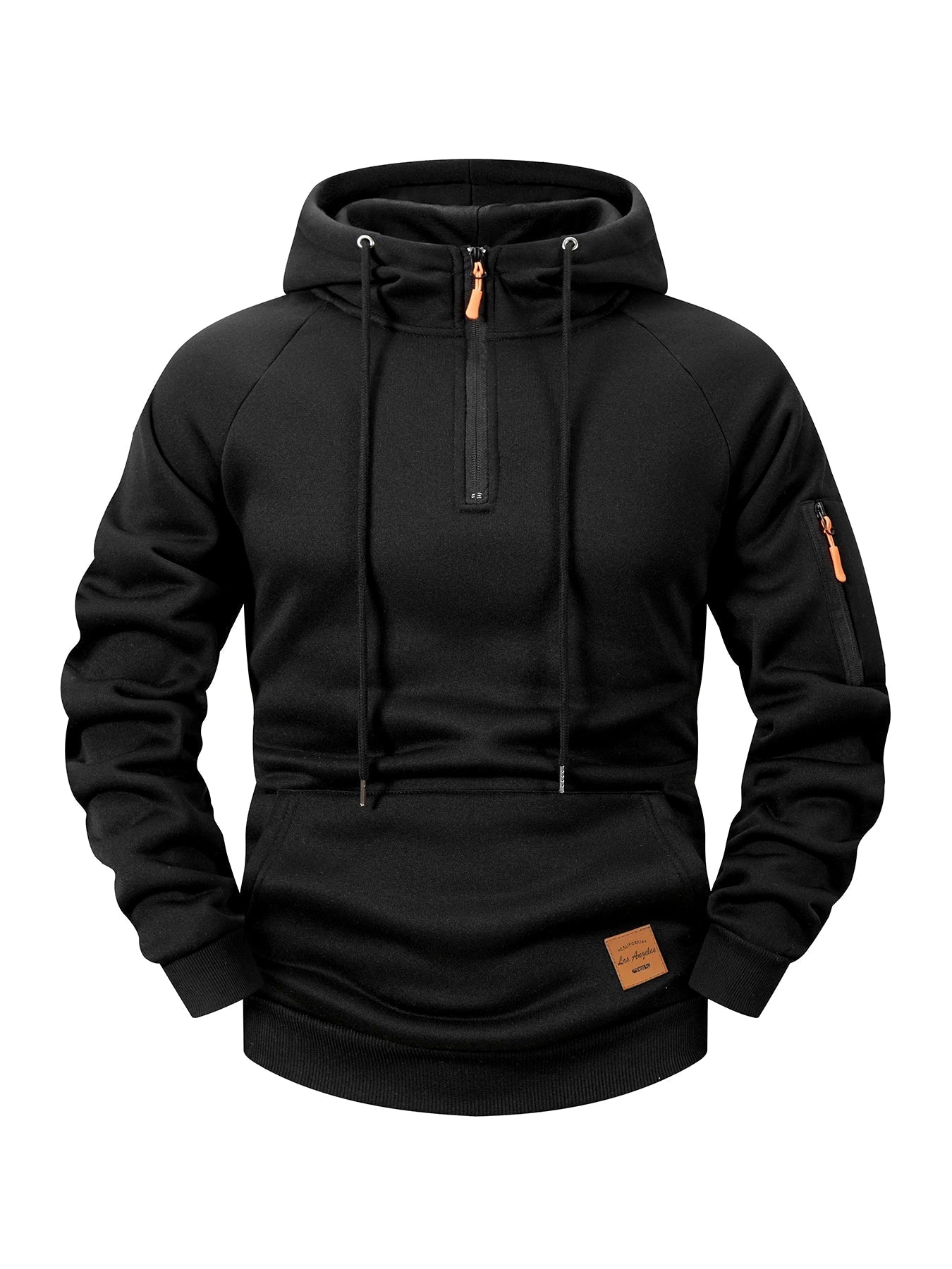 Elegant Hooded Coat for Men