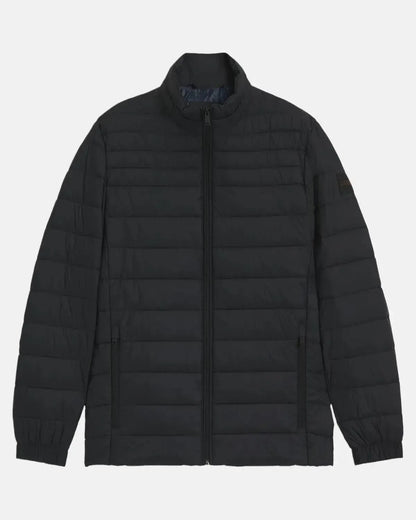 BOSS ODEN2 SLIM FIT PACKABLE PUFFER JACKET BLACK