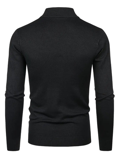 Elegant High Neck Sweater