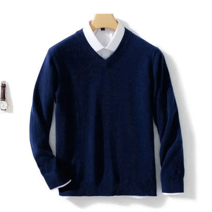 Elegant V-neck Sweater