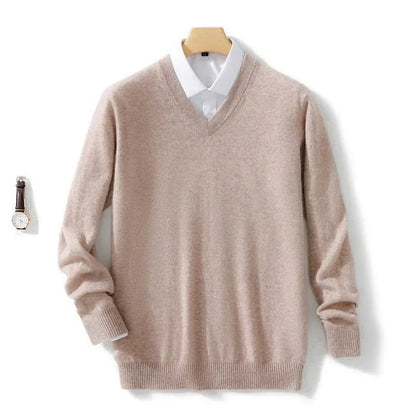 Elegant V-neck Sweater